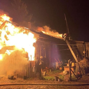 При пожаре в Суздальском районе погиб 56-летний мужчина