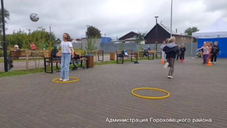 В райцентре Владимирской области пустырь превратили в сквер