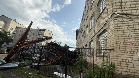 По Юрьев-Польскому прошелся разрушительный ураган