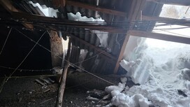В Александровском районе рухнула крыша в 5-этажном доме