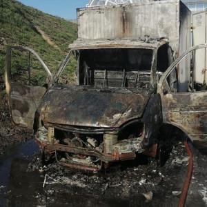 Во Владимире сгорела ГАЗель