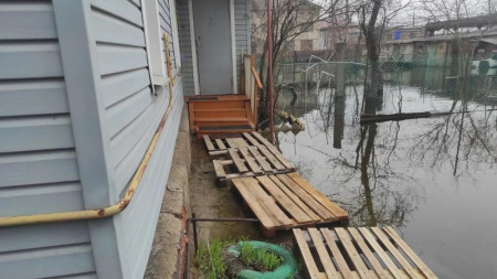 В Муроме затопило жилые дома