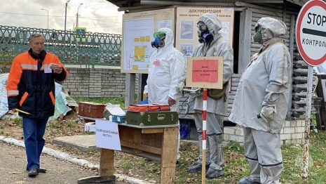 Во Владимирской области прошла тренировка по гражданской обороне