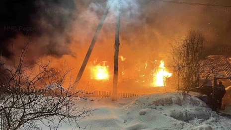 Во Владимирской области один человек пострадал на пожаре 