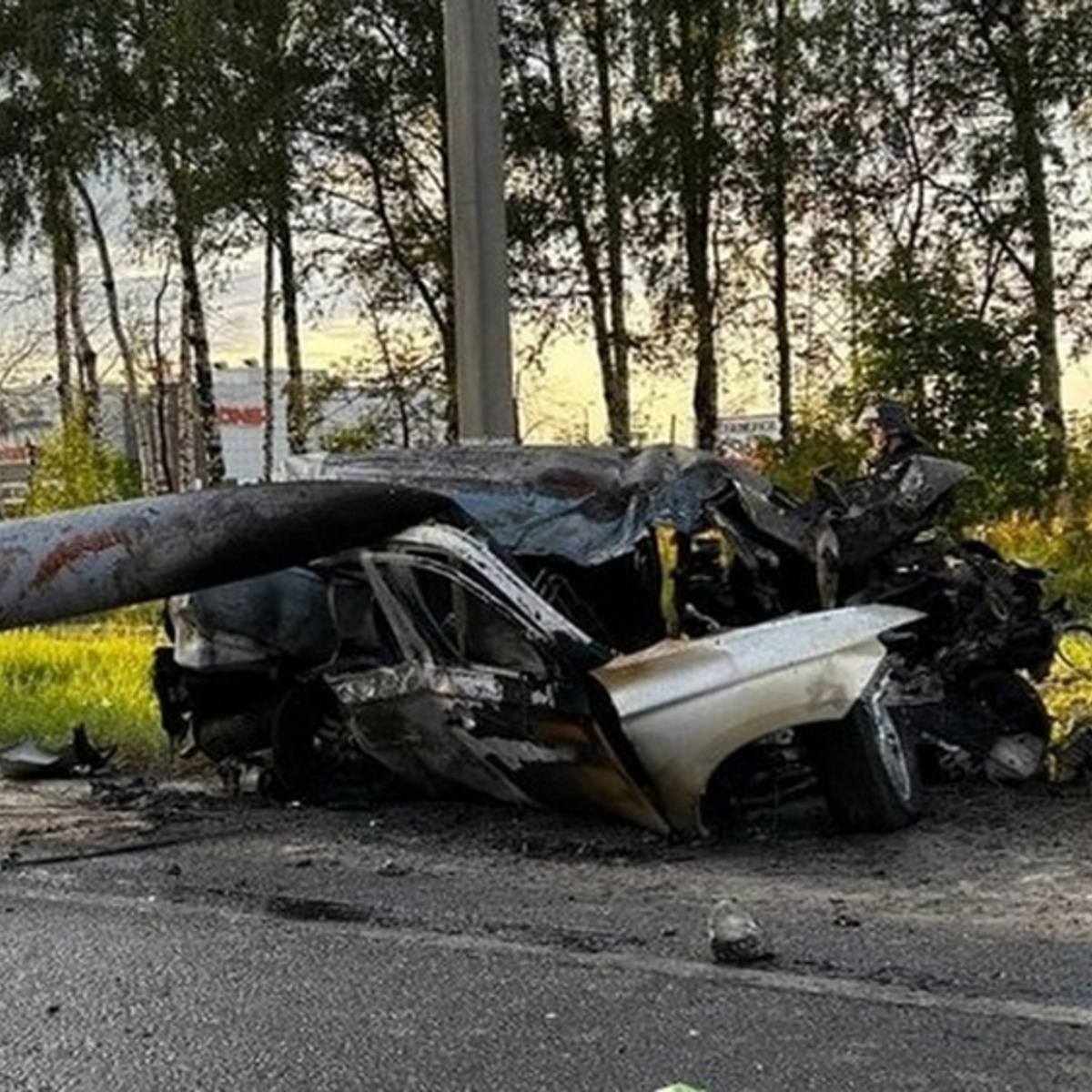 Во Владимире установили личность сгоревшего у «Глобуса» автомобилиста -  День во Владимире