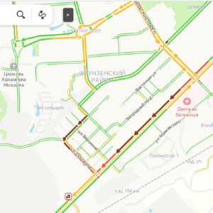 Во Владимире утренняя пробка в Добром растянулась на 2 км 
