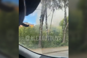 Во Владимирской области сгорело бывшее училище