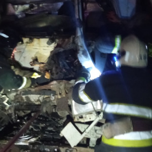 Во Владимирской области на трассе М-7 водителя зажало в салоне после ДТП