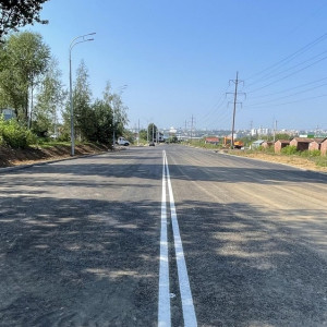 
Во Владимире на Рпенском проезде поставили дорожные знаки и нарисовали разметку