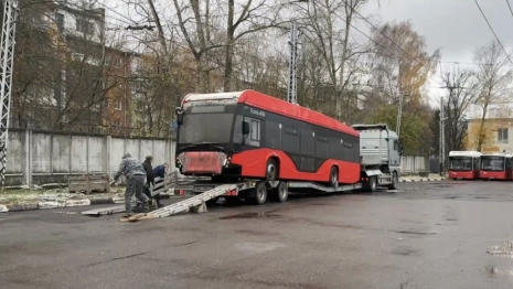 Во Владимир приехал еще один новый троллейбус