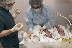 Во Владимирской области впервые в 2025 году родилась тройня