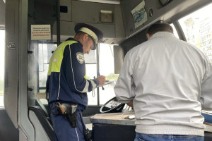В ГИБДД раскрыли итоги проверки 40 городских автобусов во Владимире