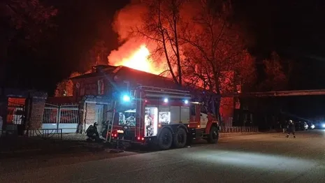 Во Владимирской области сгорел 105-летний памятник архитектуры
