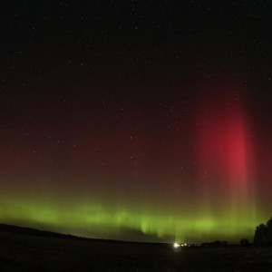 В небе над Владимирской областью взошло северное сияние