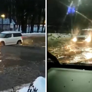 Во Владимирской области из-за ливней затопило еще один город