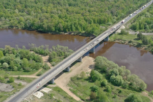 Во Владимире открыли движение по мосту через Клязьму