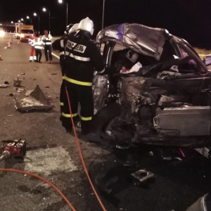 Во Владимирской области на М-12 пассажирка погибла при столкновении с КамАЗом