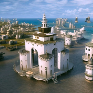 Нейросеть переместила Золотые ворота Владимира в другие миры