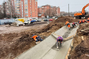 Во Владимире начали строительство дороги у ДТЮ