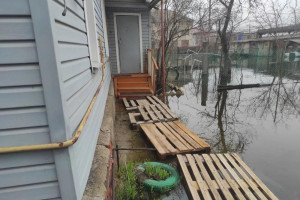 В Муроме затопило жилые дома