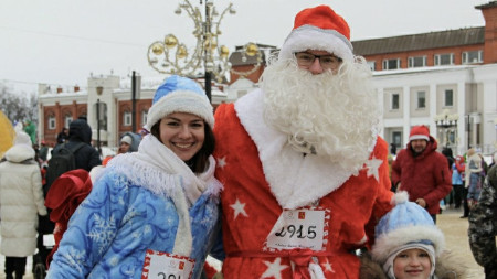 Забег Дедов Морозов и Снегурочек во Владимире пройдет 17 января