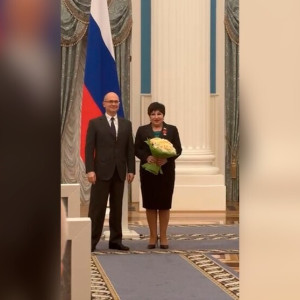 Владимирского сенатора в Кремле наградили медалью «За заслуги перед Отечеством»