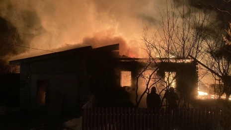 Пожар под Ковровом унес жизнь двух пенсионеров