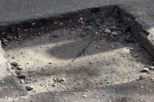 Во Владимире залатали ямы на 2 улицах