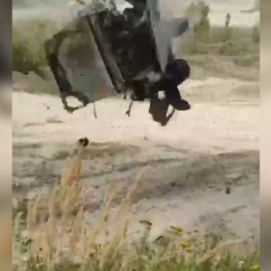 Момент жесткого переворота машины на ралли во Владимирской области сняли на видео