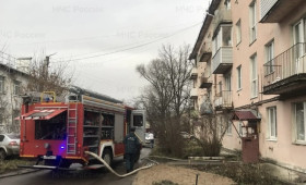 При пожаре во Владимире эвакуировали 7 взрослых и 3 детей