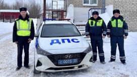 Владимирские сотрудники ГАИ помогли застрявшим в многочасовой пробке водителям