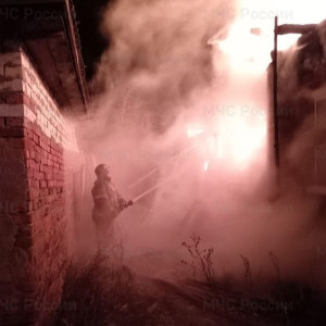 В районе Владимирской области сгорел частный жилой дом
