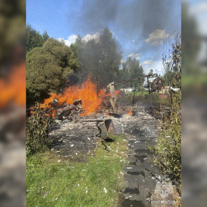 При пожаре в СНТ во Владимирской области 1 человек погиб и еще 1 пострадал