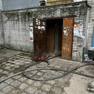 Во Владимире загорелся подъезд жилого дома