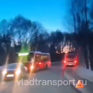 Под Владимиром столкнулись 2 автобуса №16с