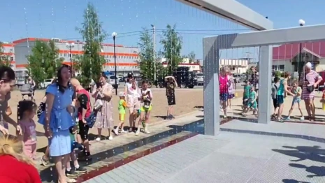 В Коврове запустили пешеходный фонтан за 11 млн рублей