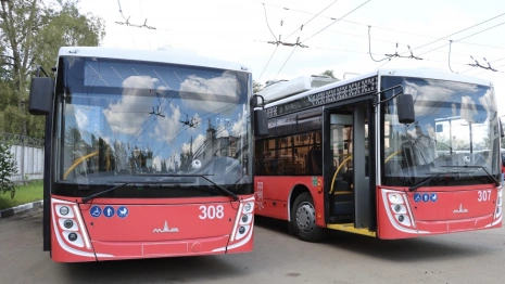 Во Владимир приехали еще два новых троллейбуса