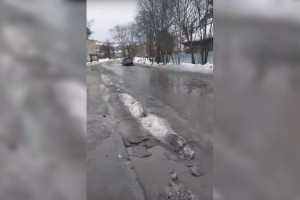 Во Владимирской области резкое потепление приведет к потопам 