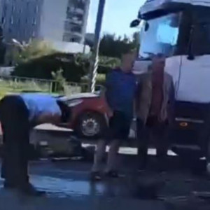 Момент смертельного ДТП с мотоциклистом во Владимире попал на видео