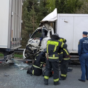 Водитель грузовика погиб в двойном ДТП на М-7 Волга во Владимирской области