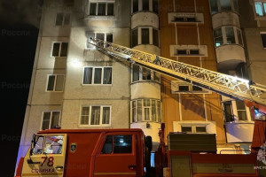 В Собинке на пожаре эвакуировали 4 ребенка и 11 взрослых 