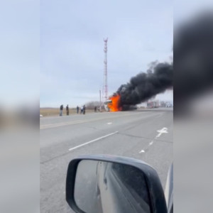 Во Владимире у «Глобуса» загорелась ГАЗель