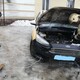 Во Владимире бригада спасателей отправилась тушить горящую машину