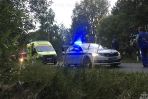 В деревне под Судогдой спасатели деблокировали пострадавшего в ДТП