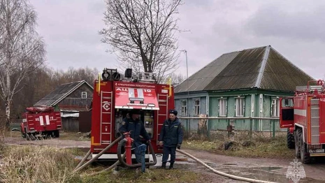 В Гусь-Хрустальном на пожаре из-за сигареты погиб 72-летний мужчина
