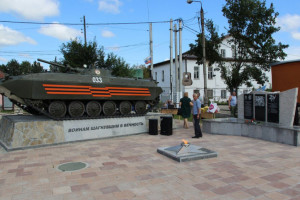 В Покрове открыли сквер ветеранов