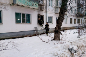 Во Владимире на Луначарского на пожаре спасли человека