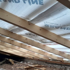 В Кольчугино починили рухнувшую крышу трехэтажного дома