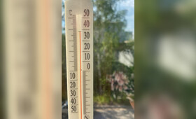 Во Владимирской области термометры показали +38 градусов на солнце
