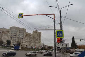 Во Владимире установили новый светофор